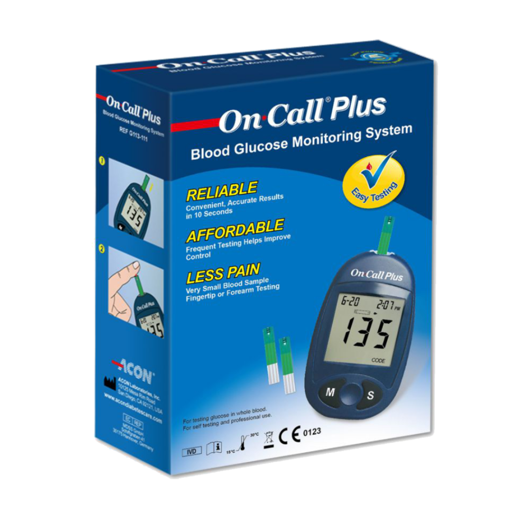 On Call Plus II Blood Glucose Monitoring System ShopOnClick
