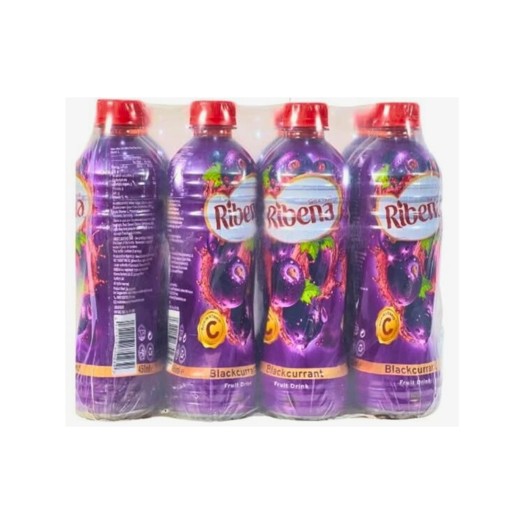 Ribena Blackcurrant Fruit Drink - 450ml x12