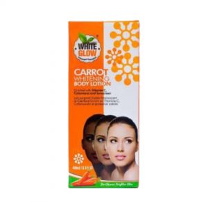 White Glow Carrot Whitening Body Lotion - 400ml