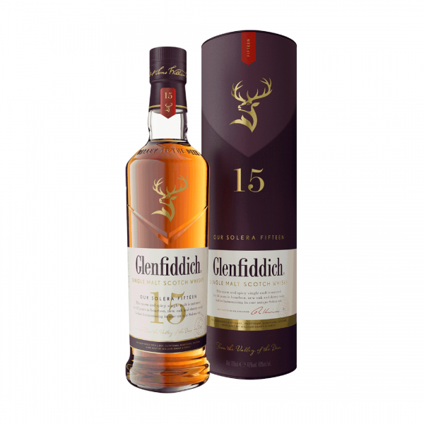 Glenfiddich 15 Single Malt Scotch Whisky - 700ml