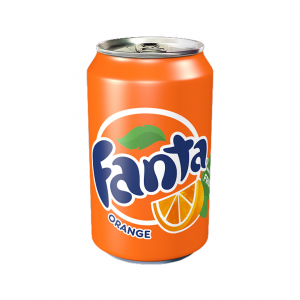 Fanta Can Orange Flavoured Drink - 33cl