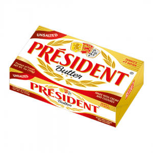 President Unsalted Butter Bar - 198g