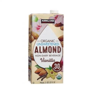 Kirkland Organic Unsweetened Almond Vanilla - 946ml