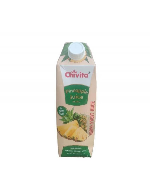 Chivita 100% Real Pineapple Fruit Juice x10 - Pack