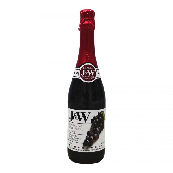 J&W Sparkling Red Grape Juice - 750ml