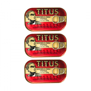 Titus Sardine - 125g (×3)
