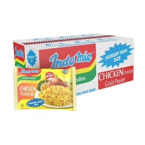 Indomie Hungryman Chicken Flavor Carton of 24 Pieces