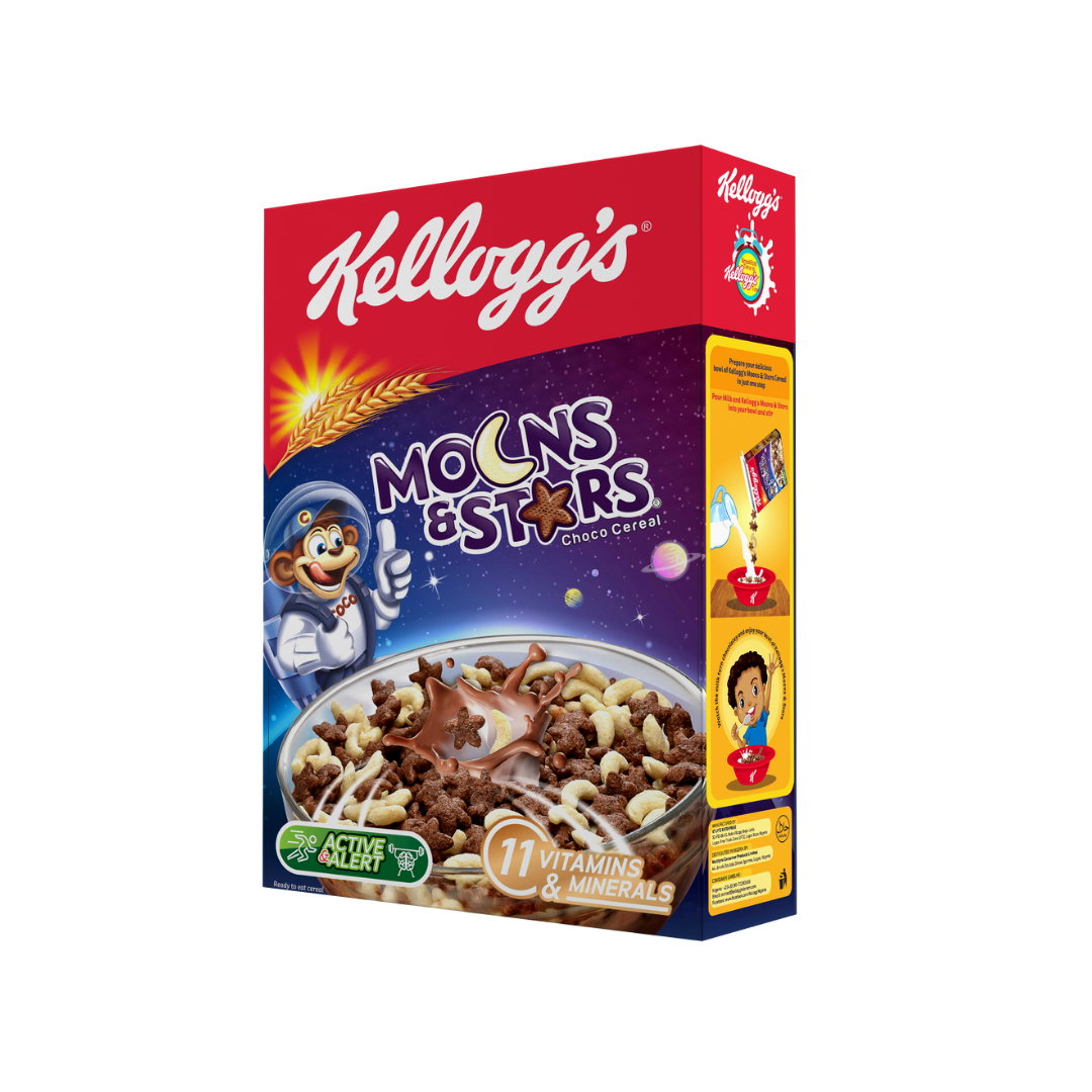 Kellogg's Moon & Star Choco Cereal - 400G