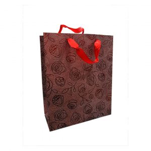 Gift Bag - Red, Medium
