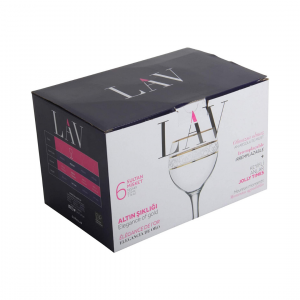 Lav Sultan Misket Wine Low Glass - 6 pcs