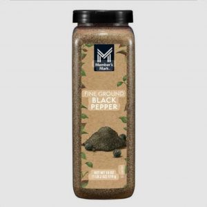 Member's Mark Fine Ground Black Pepper - 510g