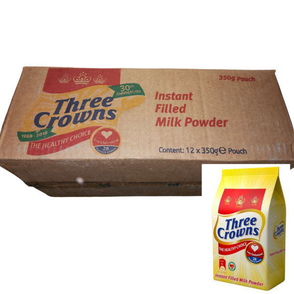 Three Crown Refill – 350g Carton (×12)