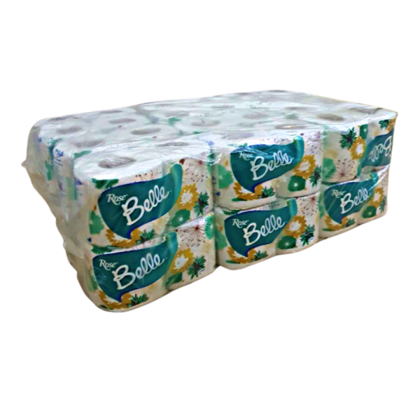 Rose Belle Toilet Tissue Paper - Bag (×48)
