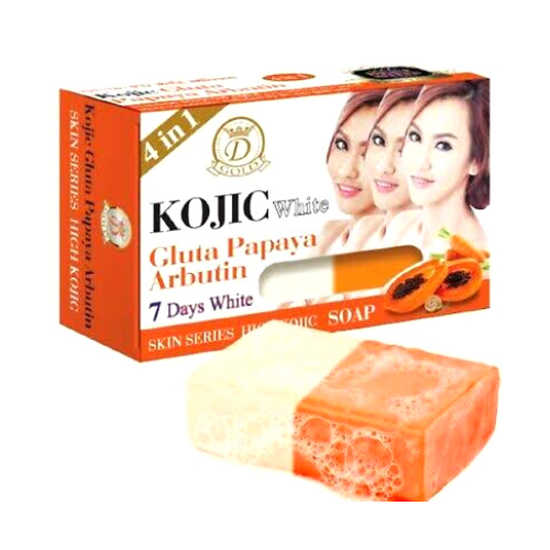 Kojic 7 Days White Bar Soap - Gluta Papaya Arbutin