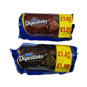 McVitie's Digestive Chocolate Biscuit UK Imported - 266g