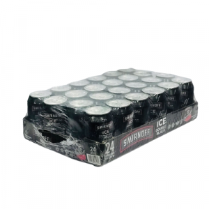Smirnoff Ice Double Black Drink - 33cl ×24pcs