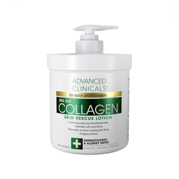 Advanced Clinicals Collagen Face & Body Firming Lotion - 454g