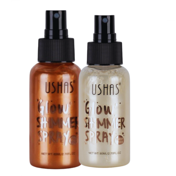 Ushas Shimmer Face Body Spray - 80ml