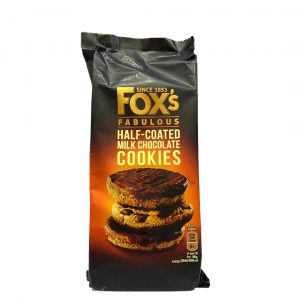 Fox's Fabulous Half Coated Milk Chocolate Cookies