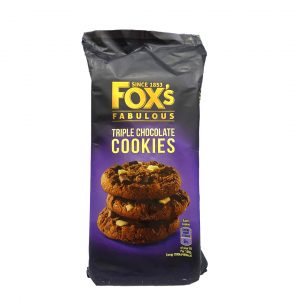 Fox's Fabulous Triple Chocolate Cookies