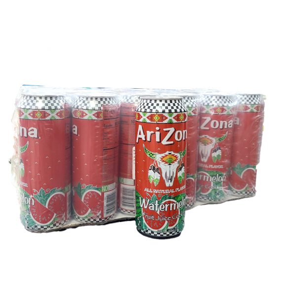 Arizona Fruit Watermelon Juice Can 650ml x 24