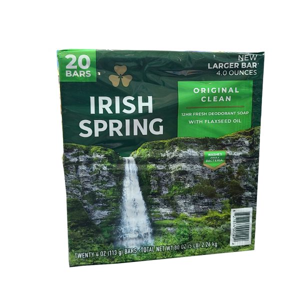 Irish Spring Bar Soap - 20ct US