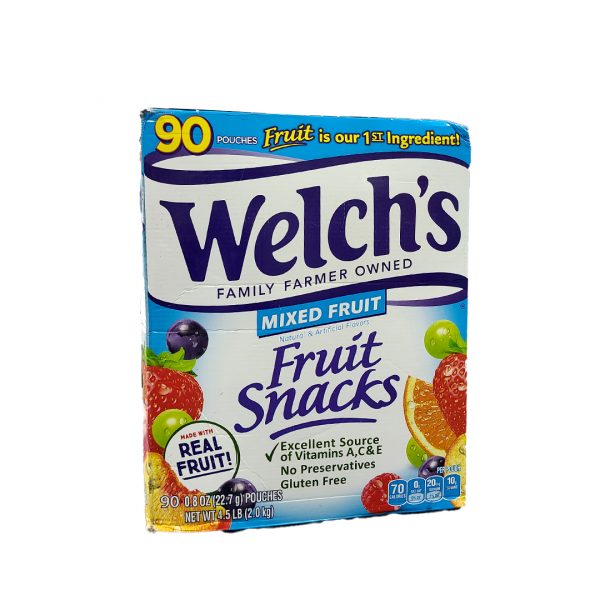 Welch's Fruit Snacks 90 Pounches 2kg