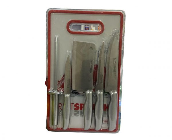 Kitchen Knife Set And Sharpener