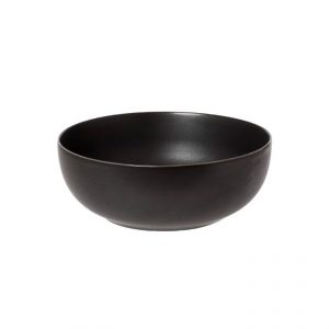 Small Black Soup Bowl