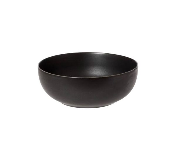Small Black Soup Bowl
