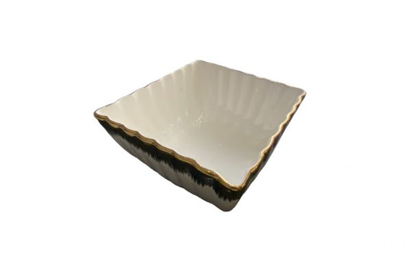 Gold Design Soup Plate