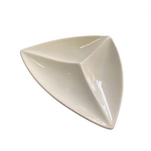 White Divider Food Plate