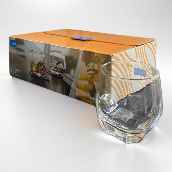 Ocean Whisky Glass - 6Pcs