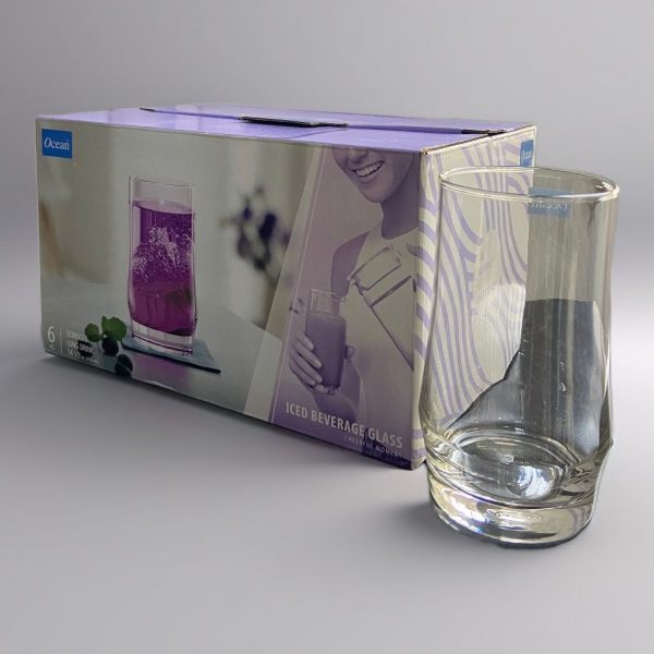 Ocean Iced Beverage Glass - 6Pcs ( Scirocco Long Drink)