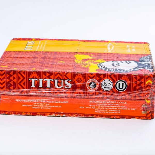 Titus Sardine - Carton (x50)