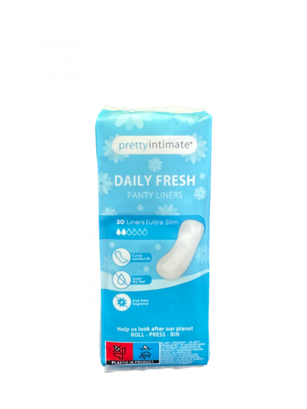 Pretty Intimate Daily Fresh Panty Liners Ultra Slim - 30 Liners