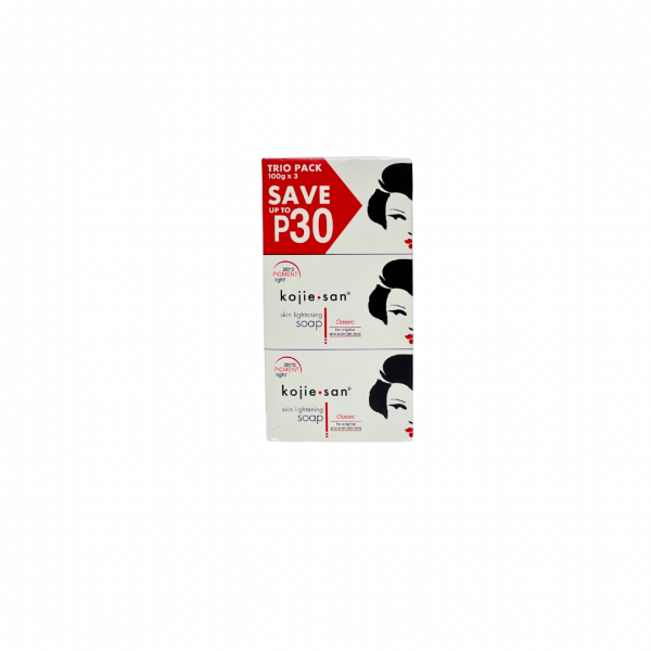 Kojie San 3in1 Skin Whitening Soap - 100g