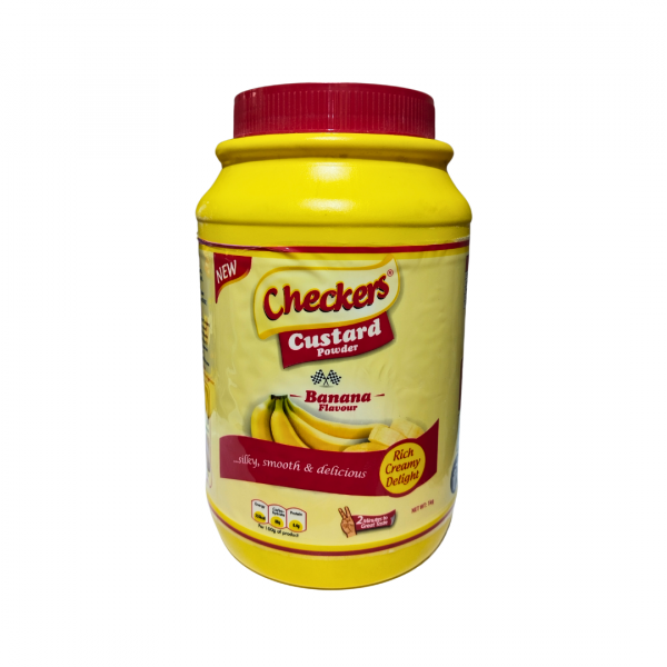 Checkers Custard Banana Flavor  - 1kg