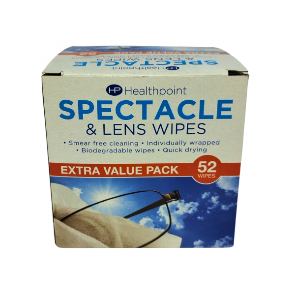 HP Spectacle & Lens Wipes  - 52wipes