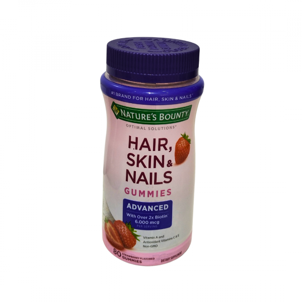 Nature's Bounty Hair, Skin, & Nails Advanced - 80Gummies