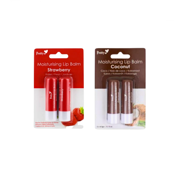 Pretty Moisturizing Lip Balm x2