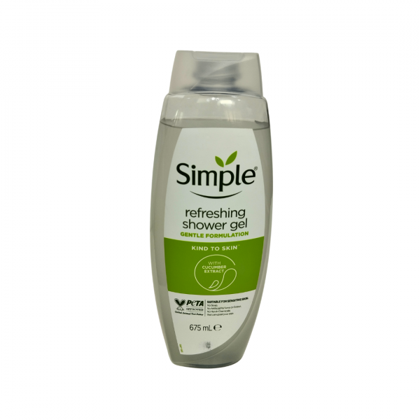 Simple Refreshing Shower Gel - 675ml