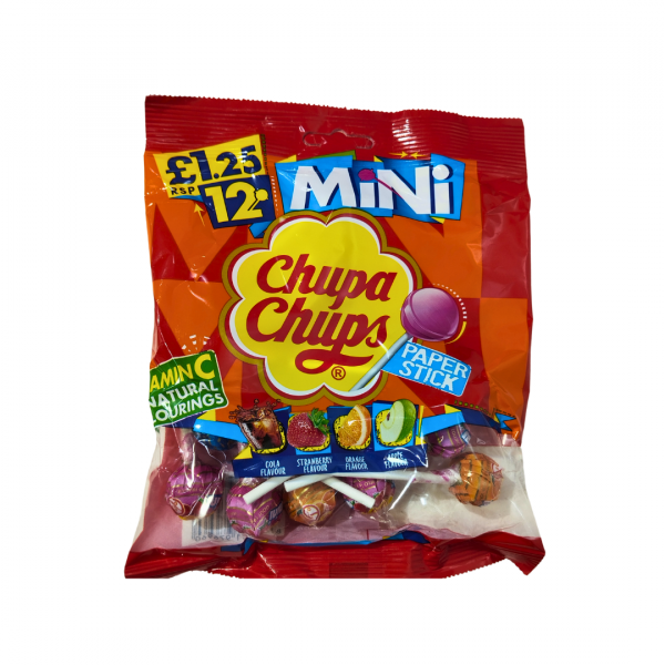 Mini Chupa Chups - 12 Stick