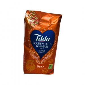Tilda Golden Sella Basmati Rice - 2kg