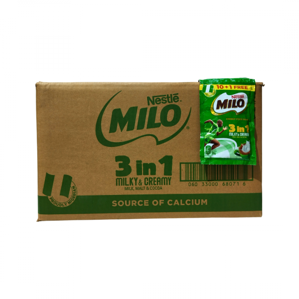 Nestle Milo Sachet 3in1 30g - 140pcs, Carton