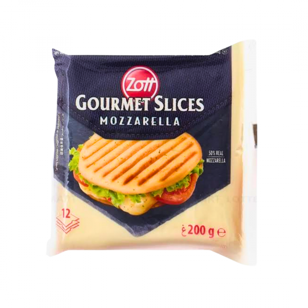 Zott Gourmet Slice Mozzarella - 200g