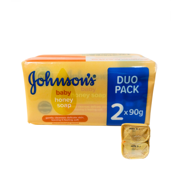 Johnson's Baby Honey Soap - 2x90g