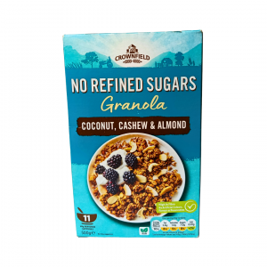 Crownfield No Redined Sugar Granola - 500g