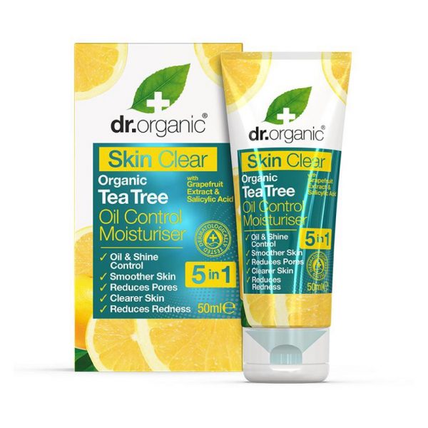Dr Organic Tea Tree Oil Control Moisturiser 50ml Shop on Click