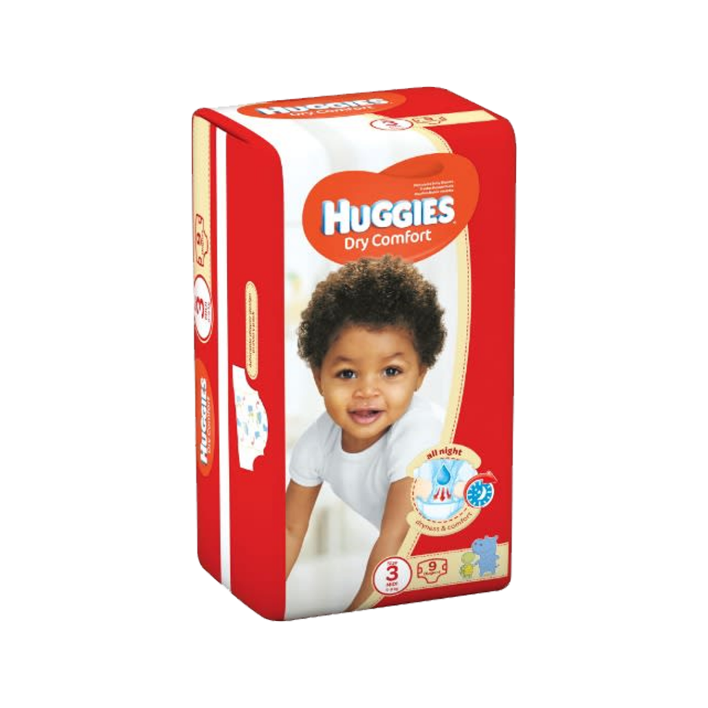 Huggies Dry Comfort Size 3 Midi 48 Diapers ShopOnClick